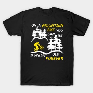 Mountain bike funny quote, cycling gift idea T-Shirt